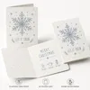 Tarjeta de Semillas Copo de Nieve