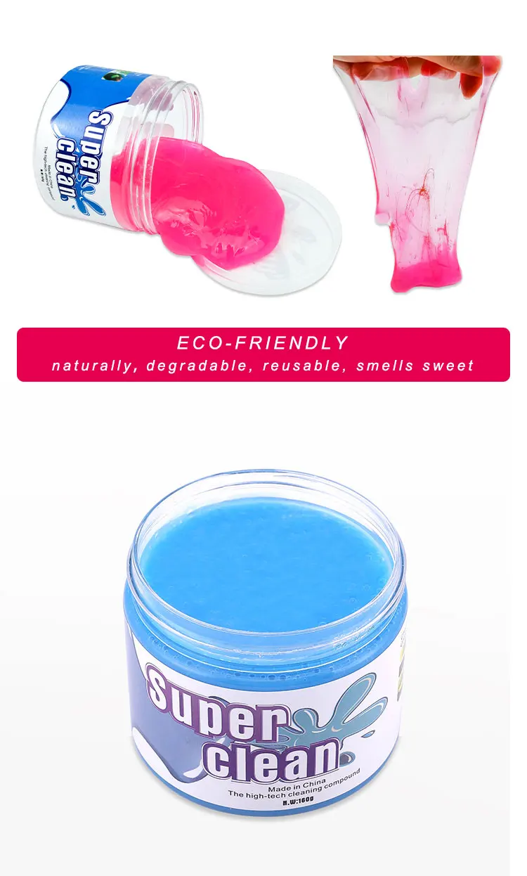 Super Clean Magic Gel Car Dust Remover Gel Keyboard Electronic Cleaning