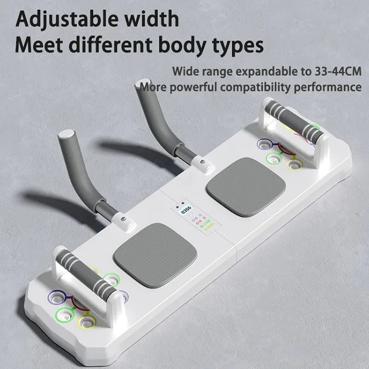 Bärbar smart multifunktionsträningsbräda Muscle Max armhävningsbräda för sport och underhållning