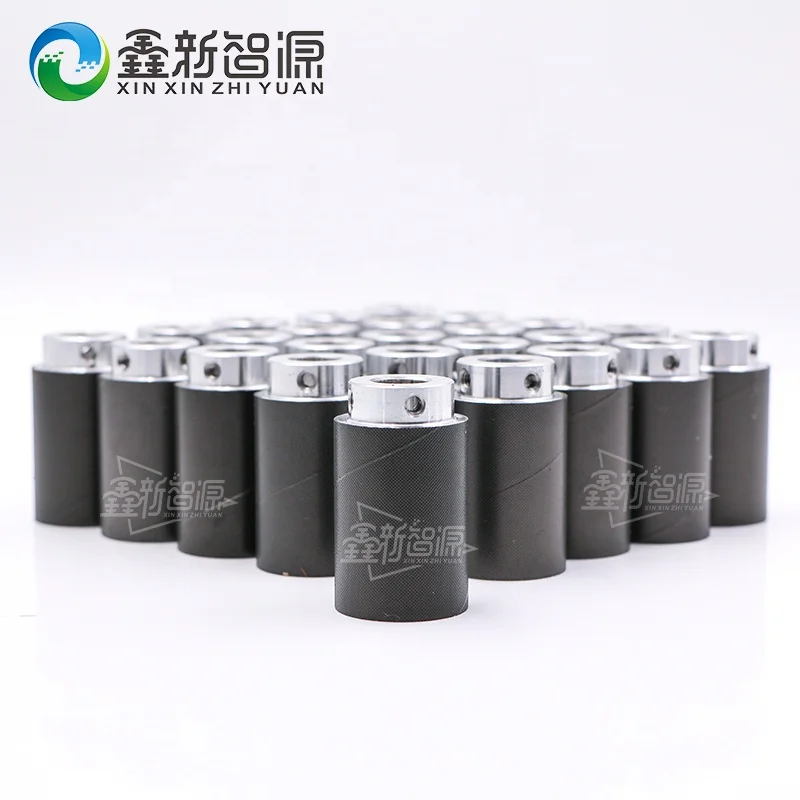 Good Quality Eco-solvent Printer Grid Roller Black Pinch Roller Inkjet Printer Grinding Wheel Steel Thorn Roller