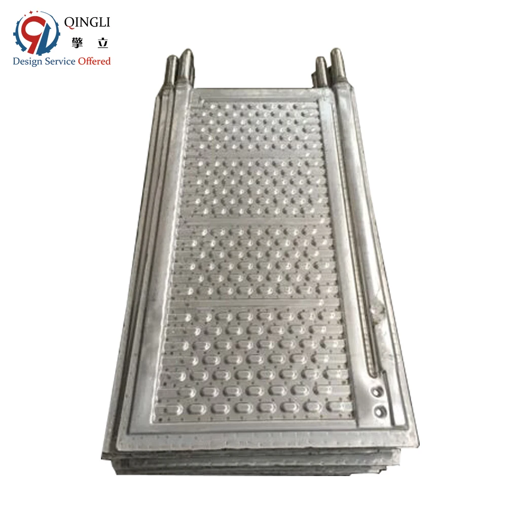Professional SUS304 Immersion Cooling Tank Plate Pillow Heat Exchanger