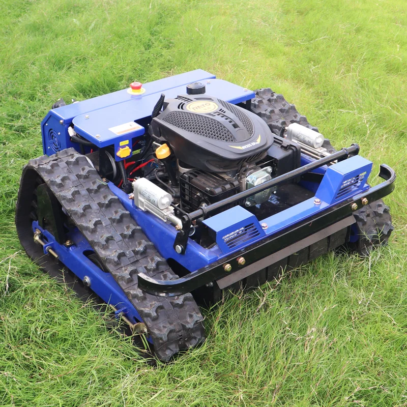Remote Control 7 8 9 HP 550mm  Gasoline Robot Lawn Mower Grass Cutter Flail Mower Wheel Mowers Petrol Lawnmower