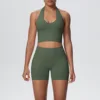 Green bra+shorts