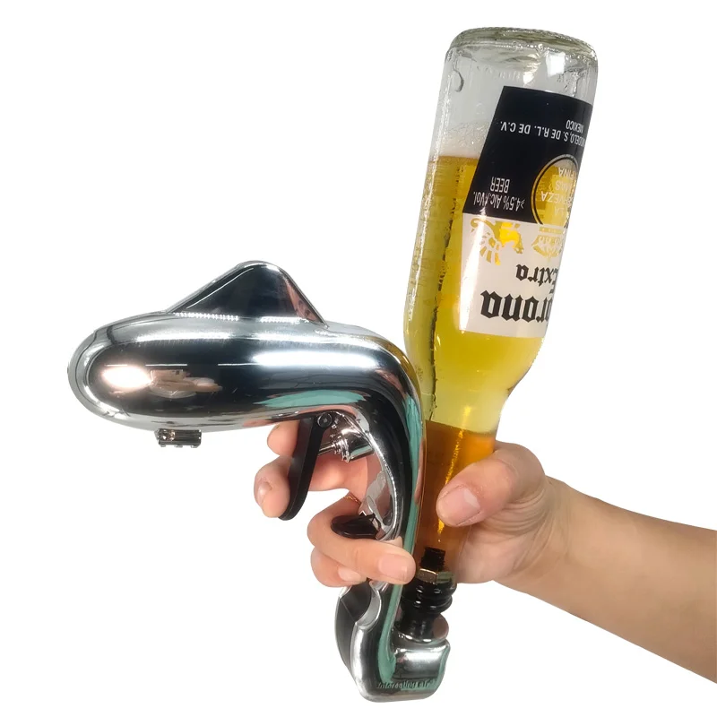 Champagne Wine Sprayer Pistol Beer Bottle Durable Spray Gun Bar