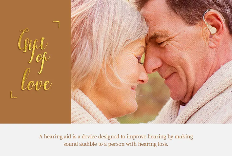 BTE Hearing Aid Amplify the sound for hearing loss supplier