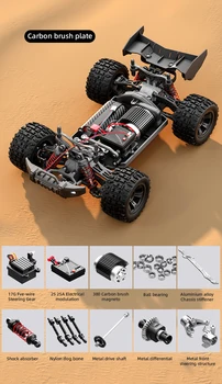 HOSHI ZLL SG118 PRO RC Car - High Drift Speed off Road Vehicle