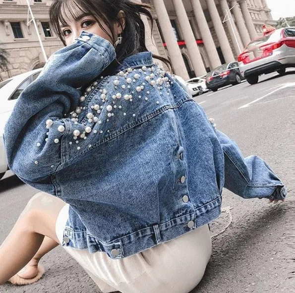mini jeans jacket