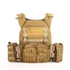 Gilet tattico con sgancio rapido per caricatori - khaki