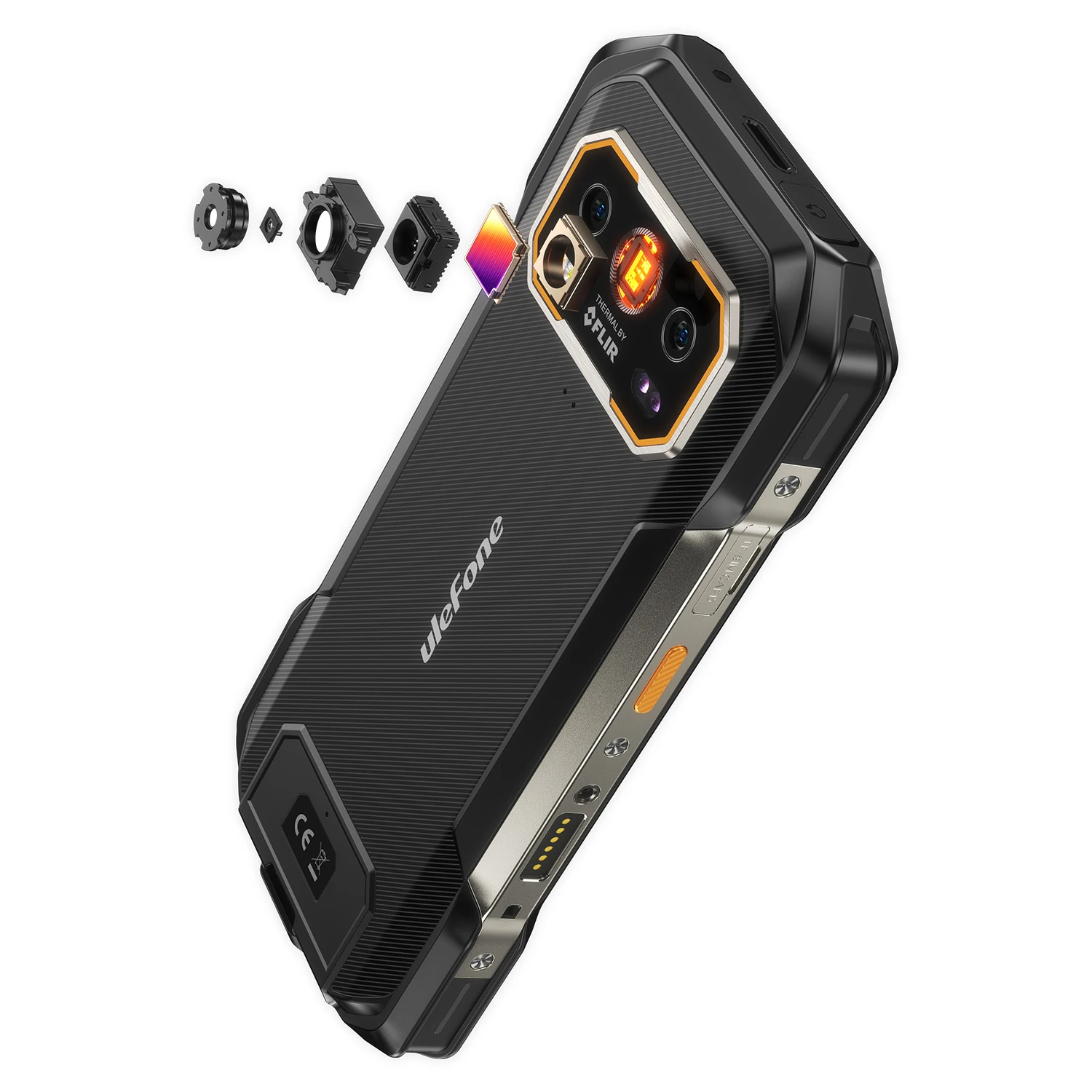 Ulefone Armor 27T ラギッドフォン 熱画像カメラ 4G急速充電 12GB 