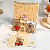Little bear cake beige