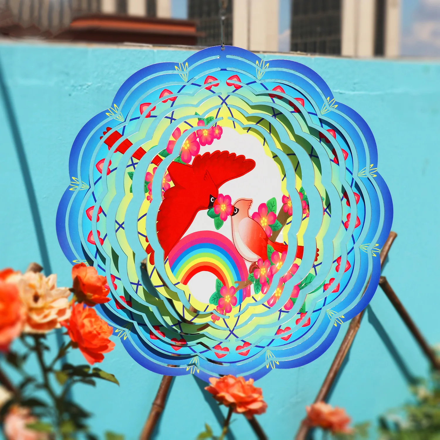 New Hot Selling Diy Printable 8/10in Double Sided Metal Blank Wind