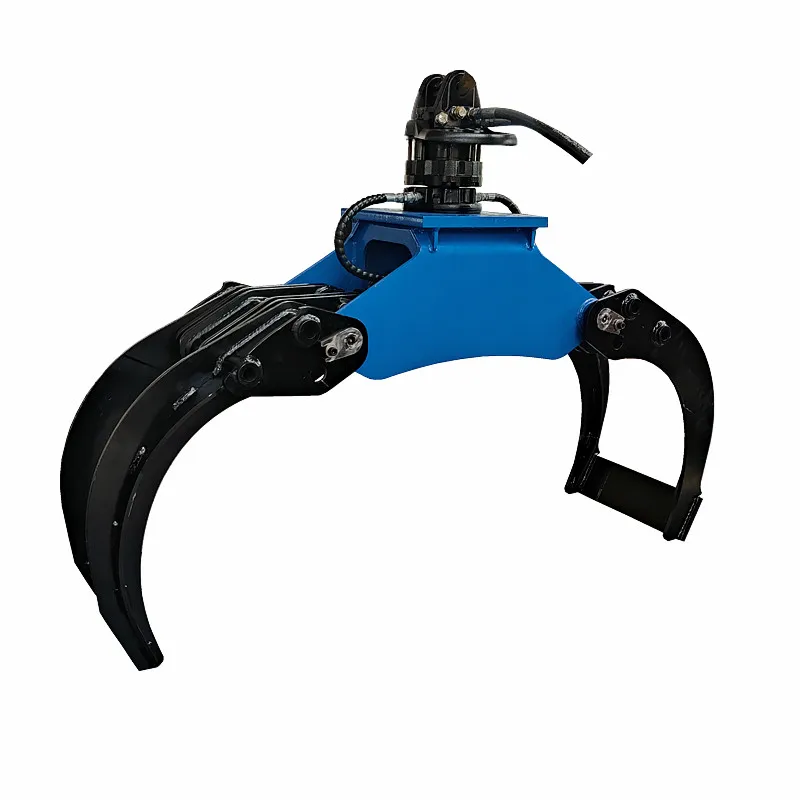 HOMIE Mini Excavator Grapple Tree Grapple Used for Handling of Logs Stones and Scraps