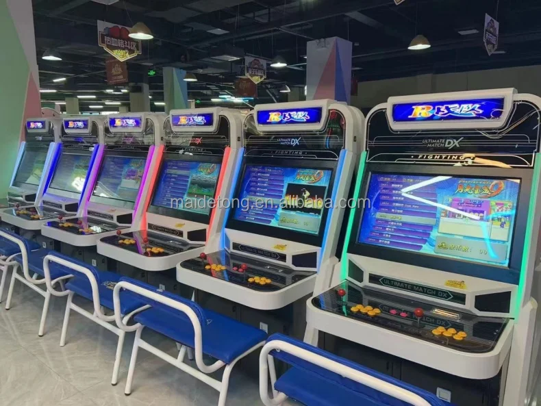 Multiple Arcade Machine Multi Games Upright Arcade Machine Street Fighting Coin Operated Game ...