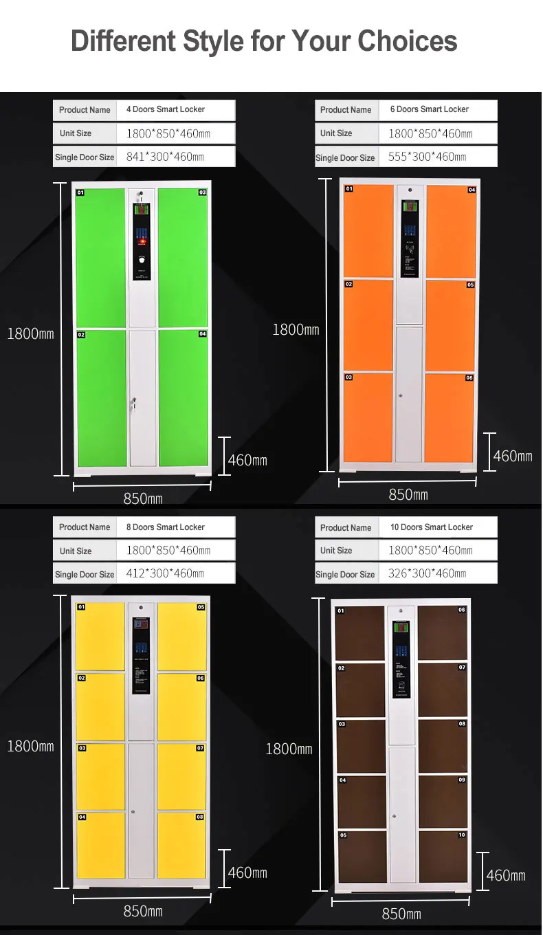 Rainshed Canopy Intelligent Storage Parcel Locker Outdoor Smart Post ...