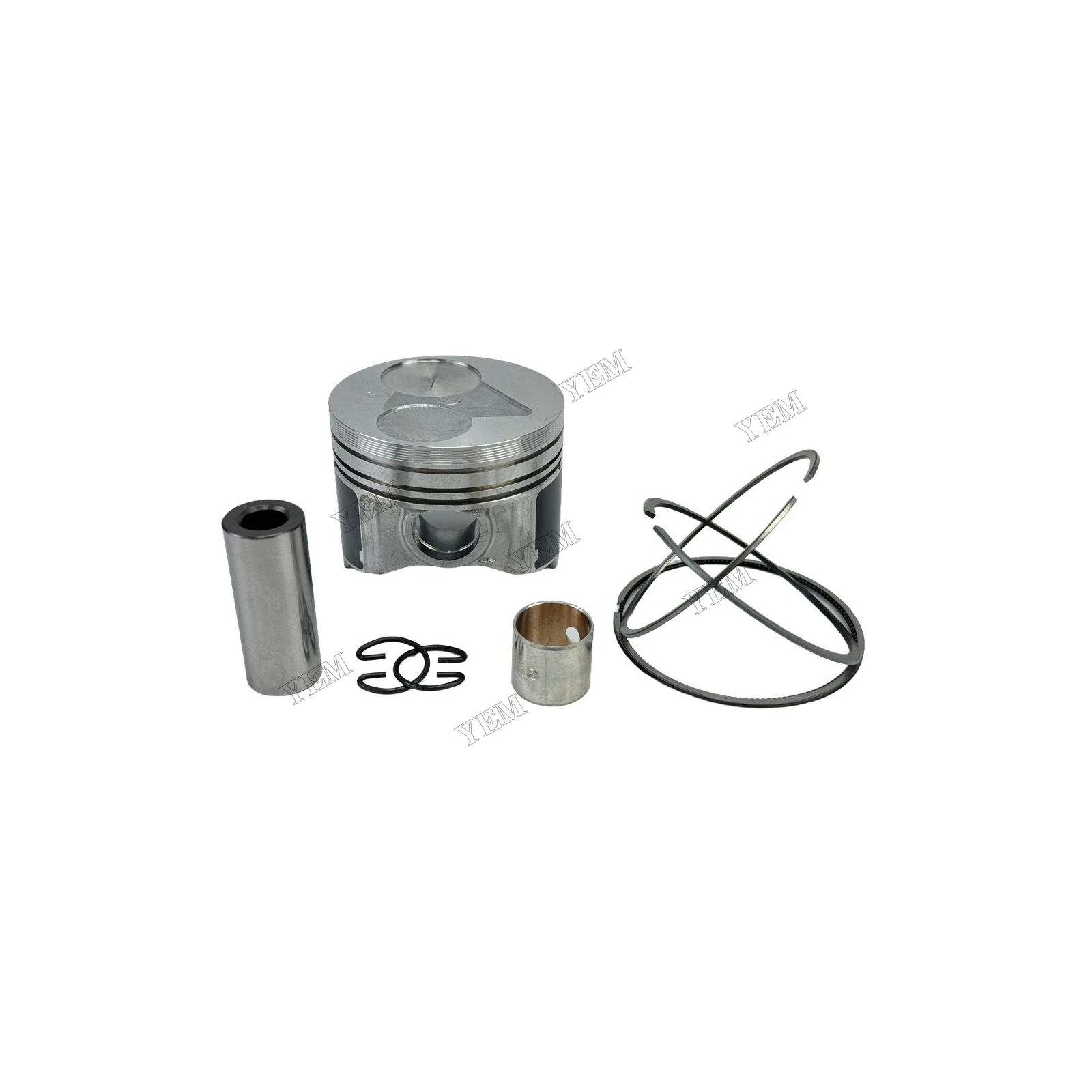 1J091-21770 H1G81-21112 1G826-21112 1J091-21051 Cylinder Piston With Ring Compatible for Kubota D902 Aftermarket Engine Parts
