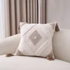 Losange en velours bouclé
