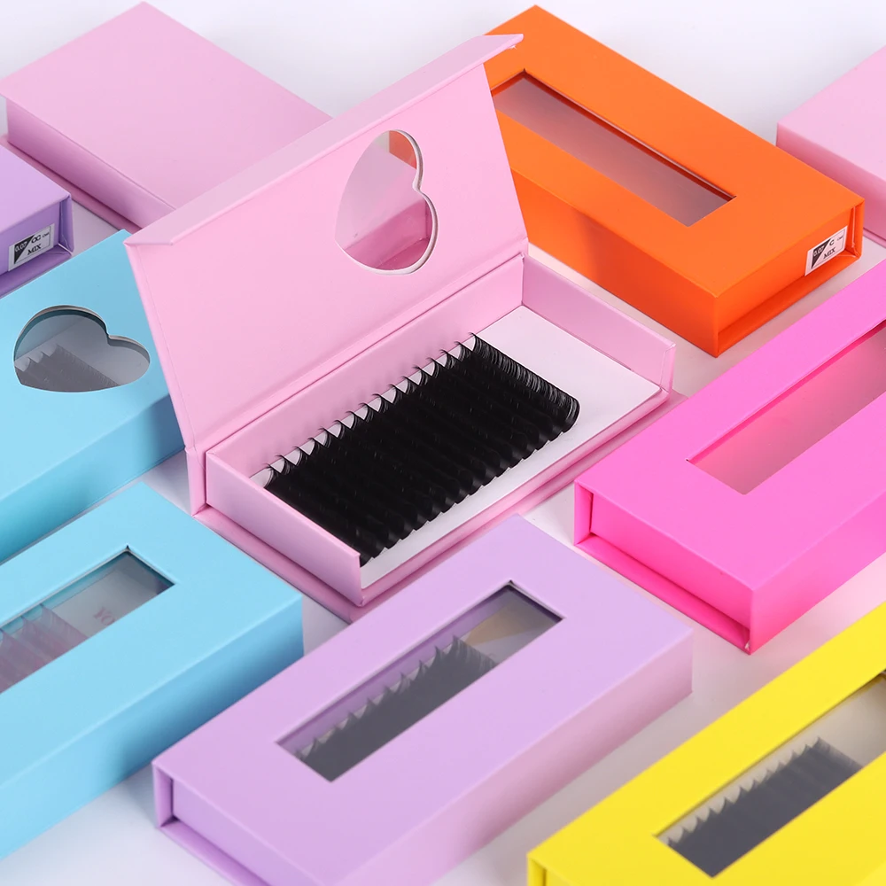 Custom Fluffy Matte Black Lash Extension Supplies Wholesale Individual