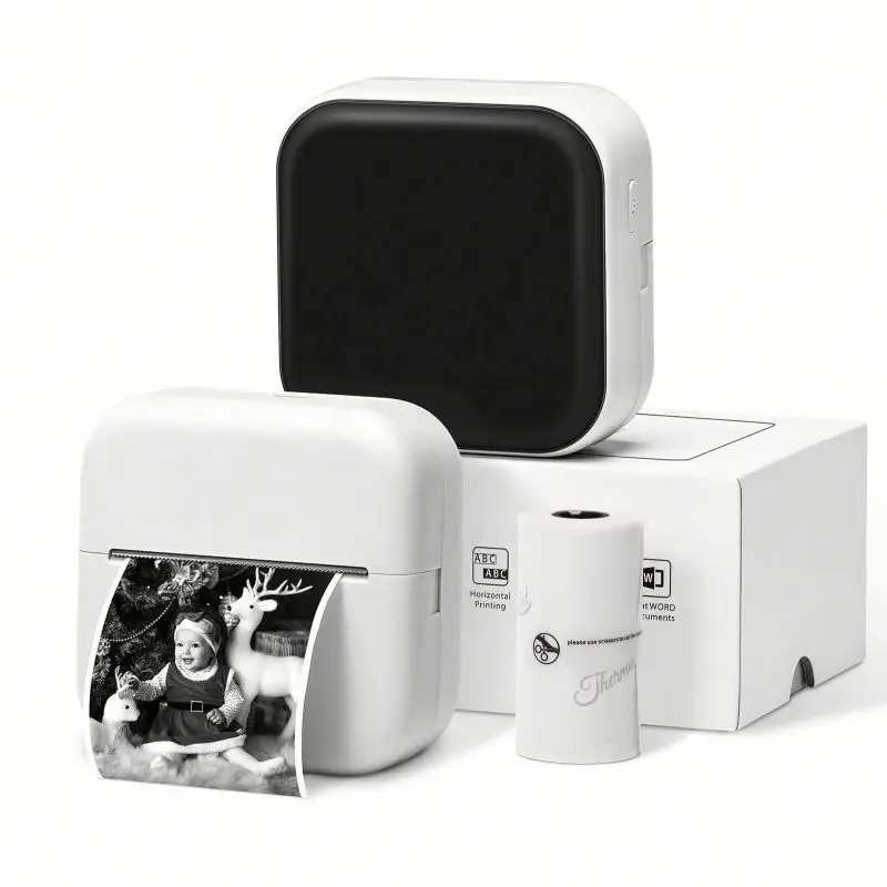 Phomemo Papel Calcomanía Térmico Calcomanía De 50 Mm, Compatible Con - Foto 4