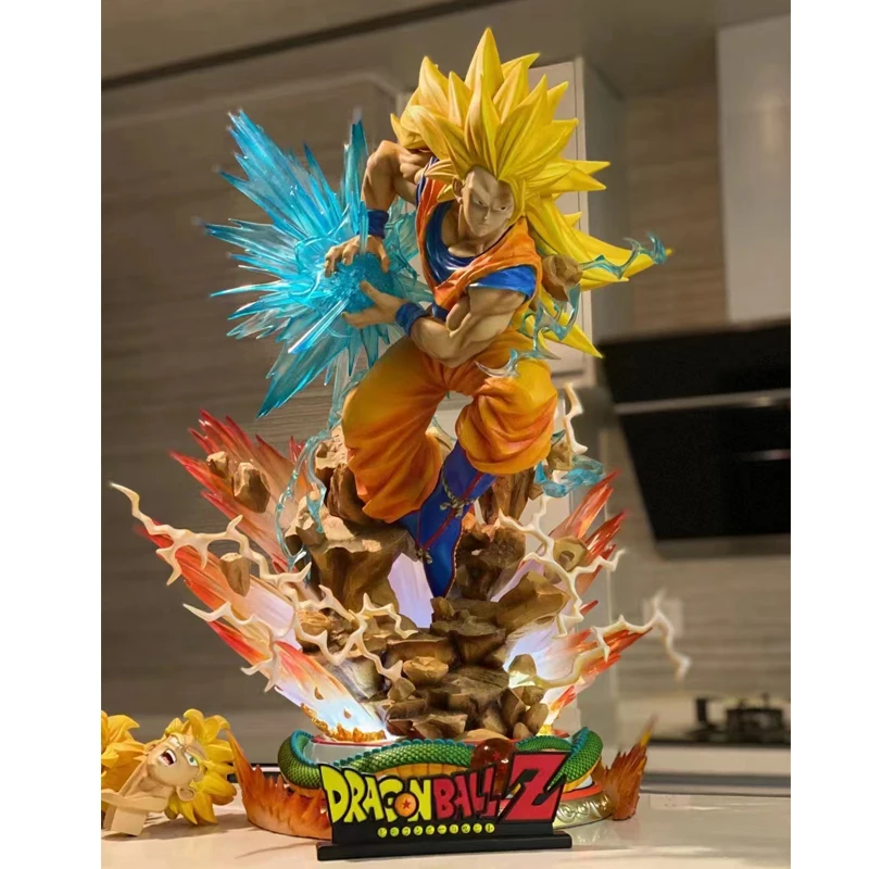 3d Design Modelo Impressão Modelo Goku Anime Ação Filho Goku Estátua Dragão  Bola Z Dragão Bola Figura - Compre 3d Design Modelo Impressão Modelo Goku  Anime Ação Filho Goku Estátua Dragão Bola