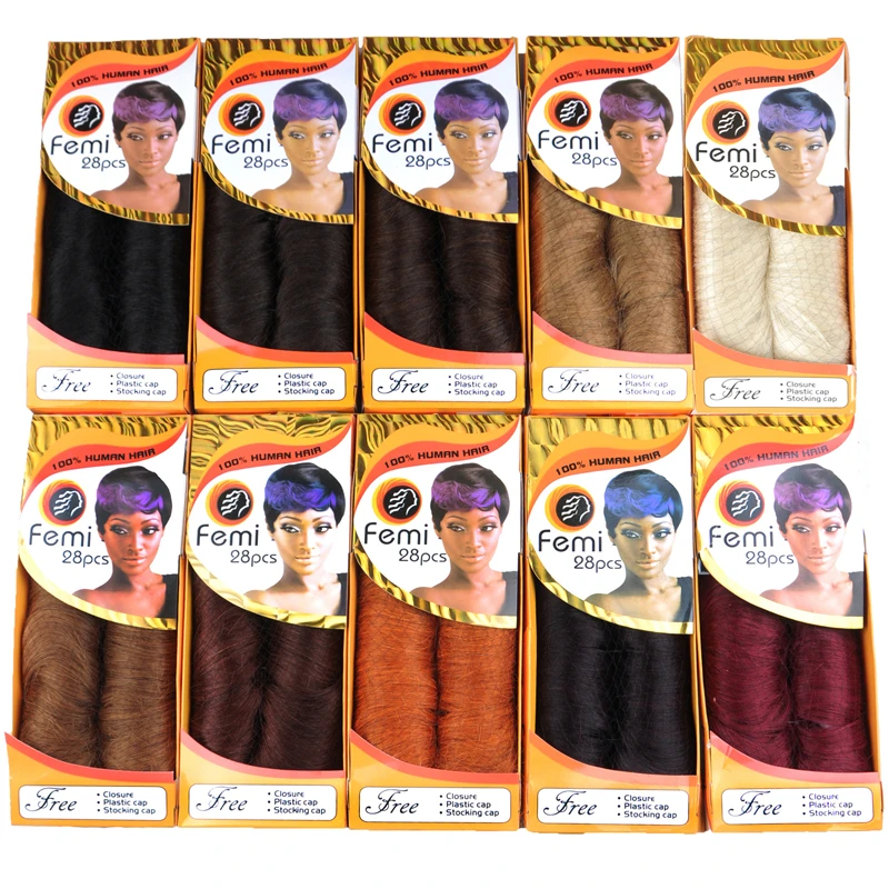 Factory Price Shortee Beauty Color 27 Pieces Short Weave Human Janett ...