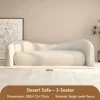 Divano 3 posti 200 cm (Sherpa Avorio)