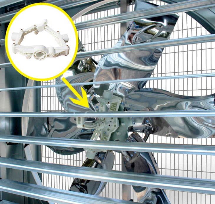 Deprivation Cooling Exhaust Fan, Steel, 110v, Stainless Steel - detail 8