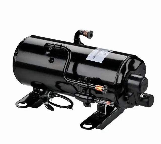 コンプレッサー(冷凍機) ZEL zanussiR600a冷凍庫コンプレッサーHTH86AJ日本電圧100V/50