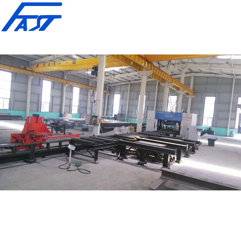 Powerful 3-Spindle CNC H-Beam Drilling Machine for Steel Structure Model SWZ1250-3 Exported to Tunisia