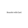 Braccialetto con carta