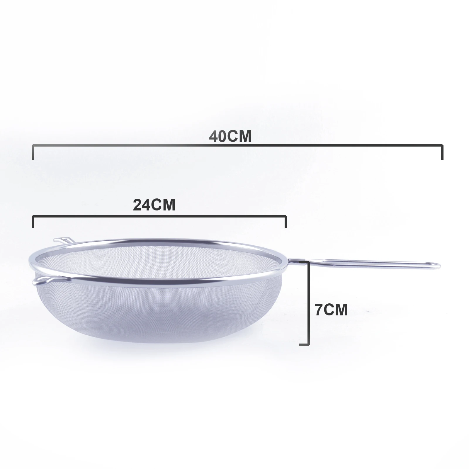 Сетчатые фильтры для масла с двойным ушным сито фильтр сока молока чая листьев сетка из нержавеющей стали Всесезонная круглая