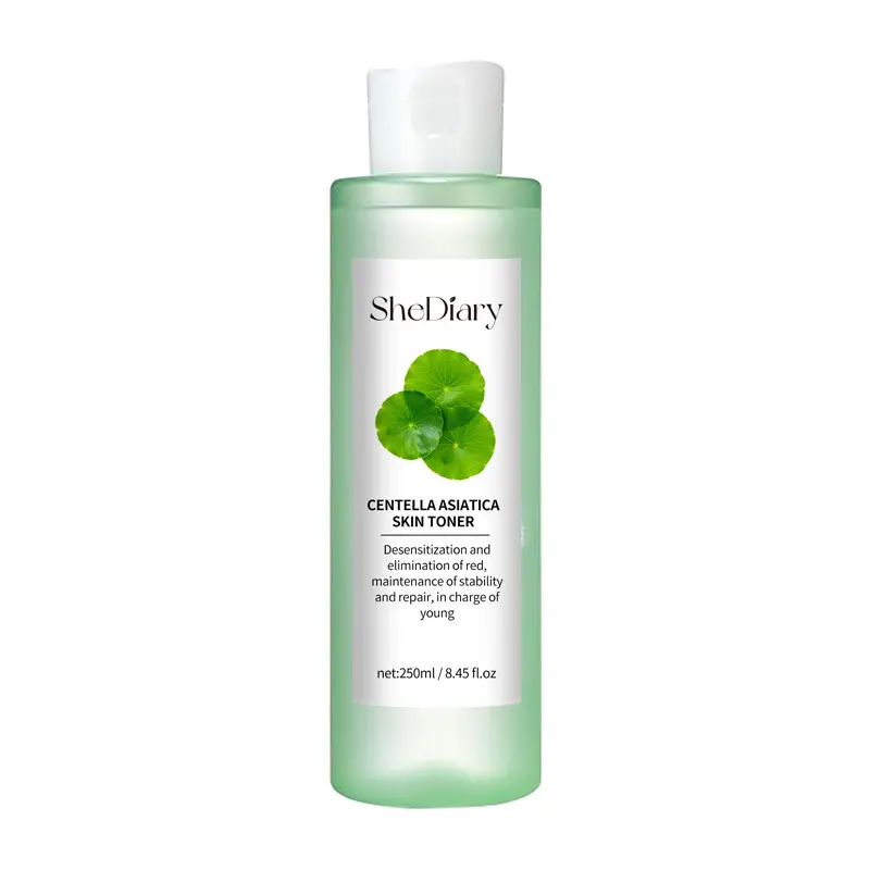 OEM ODM Face Toner for Troubled Skin Soothing Irritated Skin 98.32% Centella Asiatica Water and BHA for Skin Purification