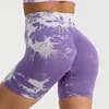 Tie-dye purple and white