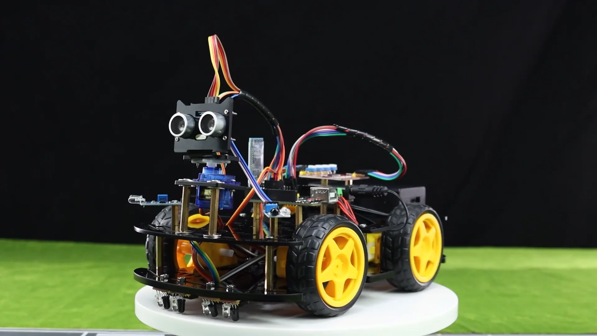 factory wireless 4wd smart robot car