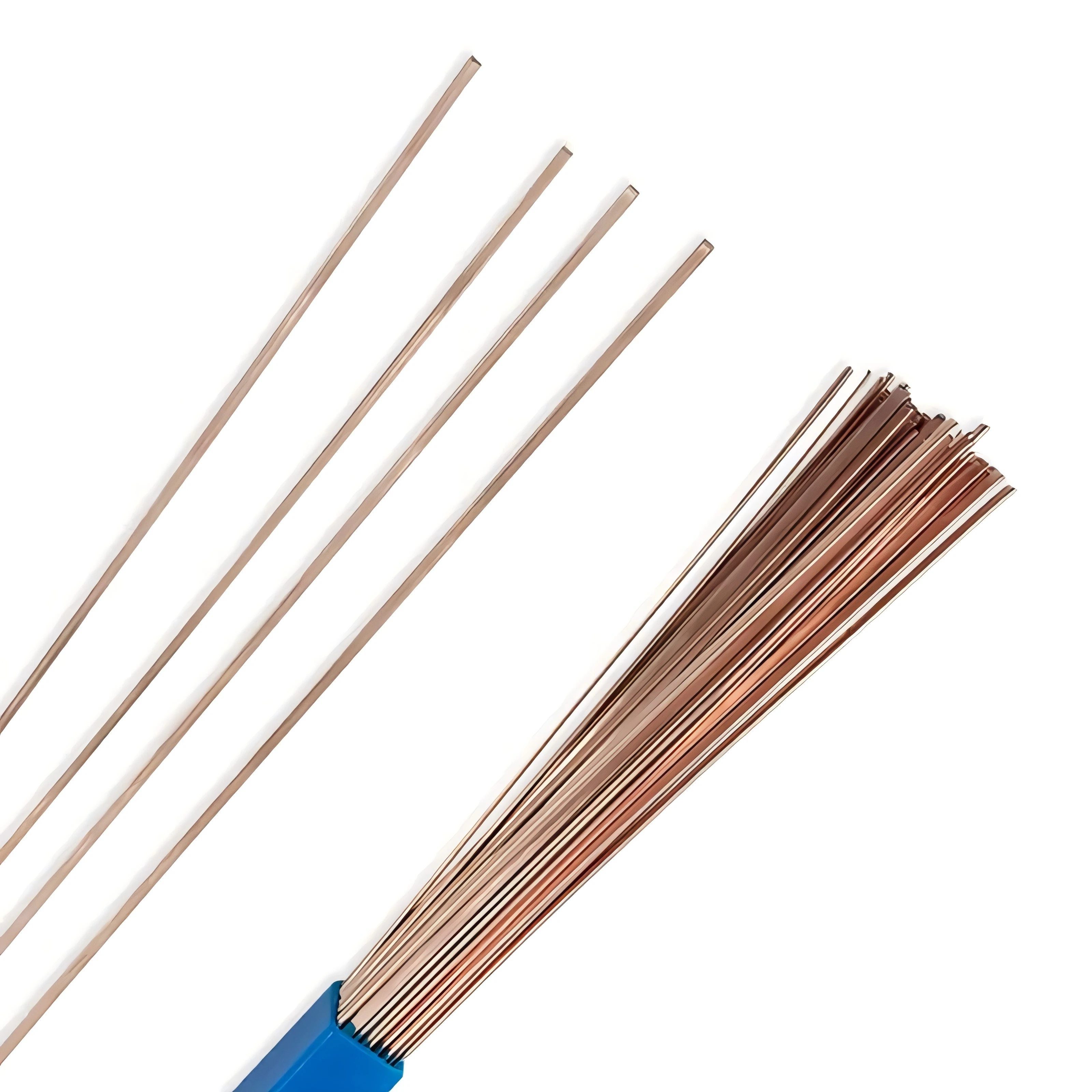 Copper Braze Rod Refrigeration Brazing Material Solder Bar Iron Steel Welding Filler Metals Wire Rods