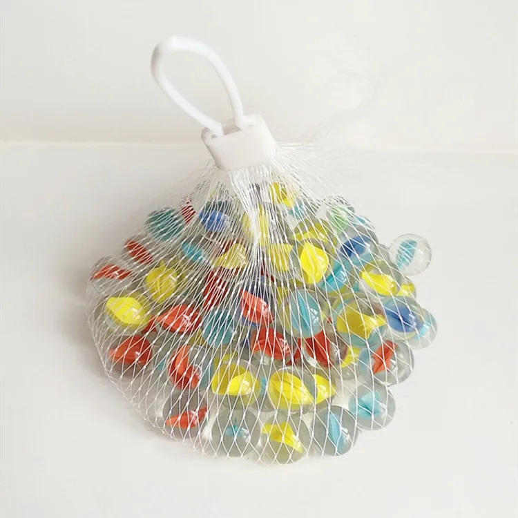 Оптовая продажа дешевые синий декоративная игра стеклянная мрамор 16 мм