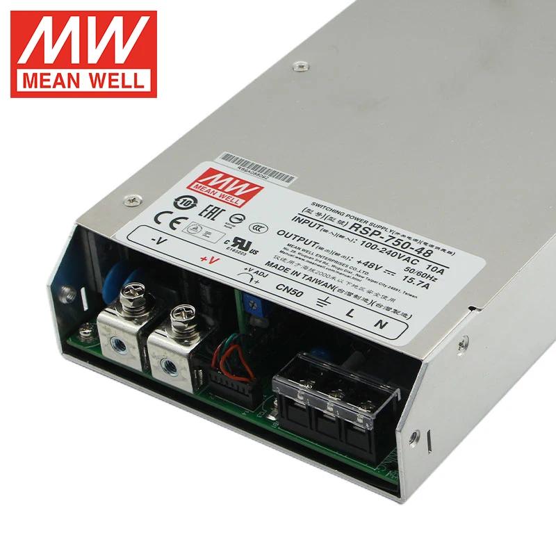 Mean Well RSP-750-48 Power Supply - 750W, 48V, 5-Year Warranty