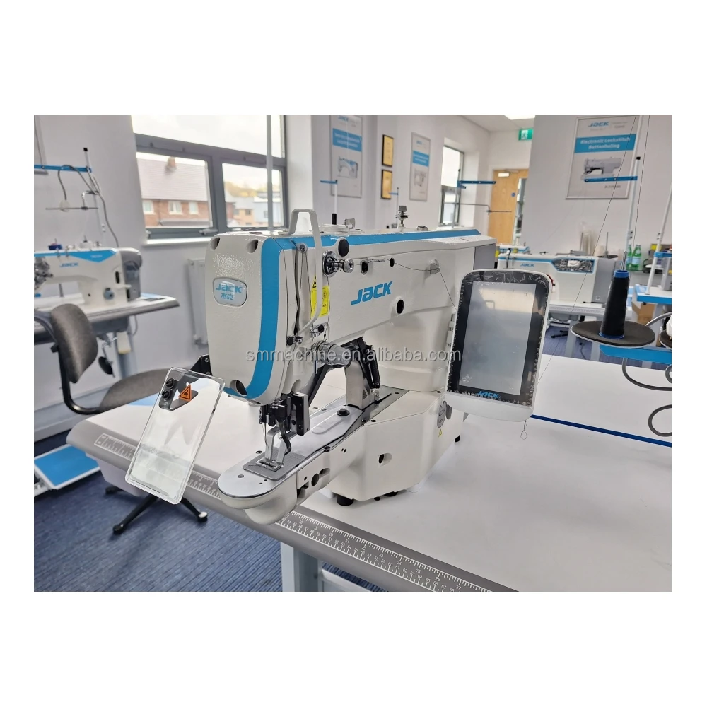 Jack 1900 Computerized Electronic Bartacking Machine Bar Tacks Sewing Machine