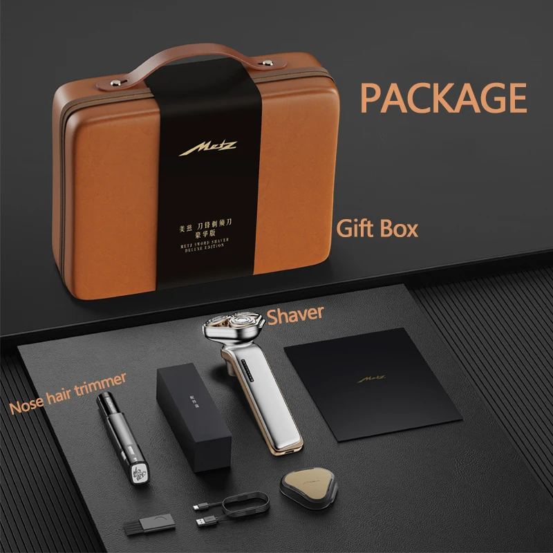 脱毛・除毛 SWORDSHAVER(METZ) METZ Sword Electric Shaver - IPX7 Waterproof & Luxurious