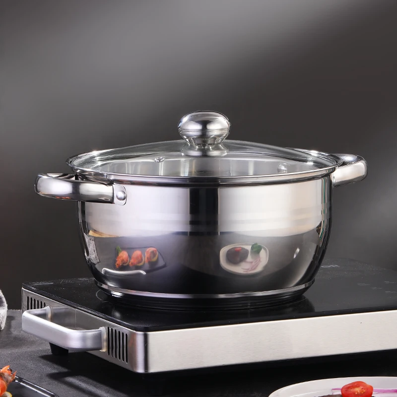 Qana Factory Wholesale Oem Luxury Bright Eco Friendly Gold Color Induction  Cookware Kitchen Tools Hot Pots And Pans Non Stick - Buy  Hot Sale  Cookware Coo…