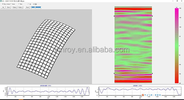 Tempered Glass Flatness and Image Distortion Testing Machine Glass Flatness and Image Deformation Detection Instrument