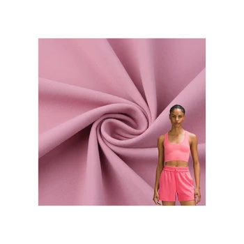 Special Nylon Spandex Double-Sided Cloth  Stretch Sports Jersey Fabric Cutting With A Nude Feel