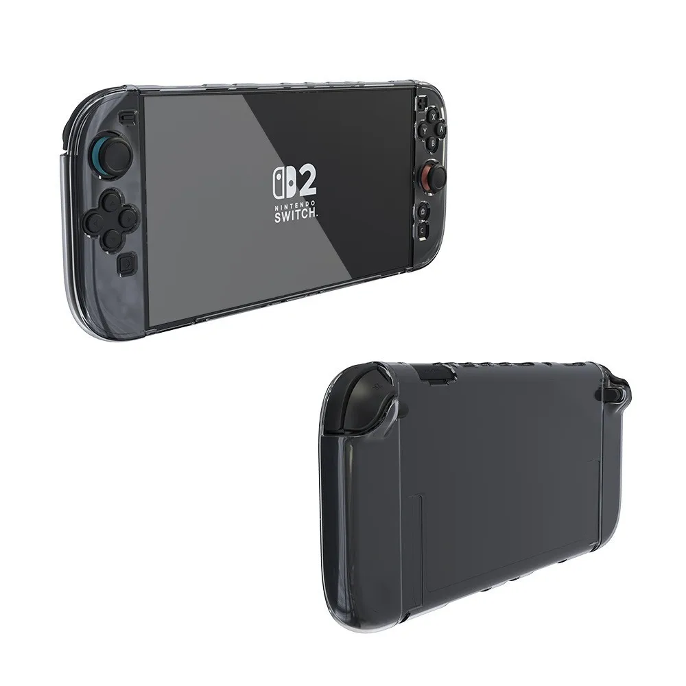 product laudtec protective case for nintendo hard case for switch 2 case clear back cover skin shell for switch lite accessories-2