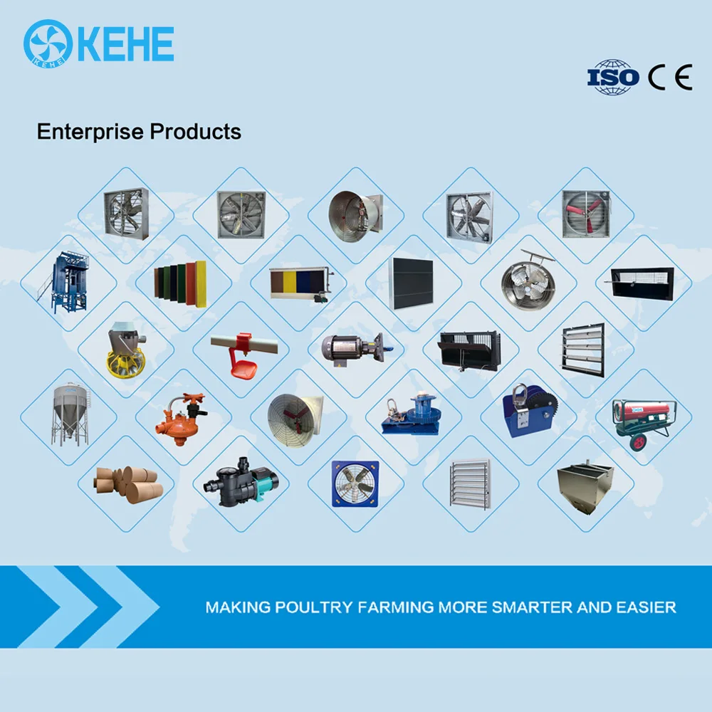 Source Factory Ceiling Ventilation Fan Dairy Farm Fan for Poultry Cow Cattle Shed Greenhouse Air Cooling