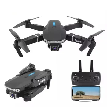 Top Sale E88 Pro Drone With Wide Angle HD 4K 1080P Dual Camera Height Hold Wifi RC Foldable Quadcopter Dron Gift Toy