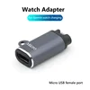 Grey Micro usb straight