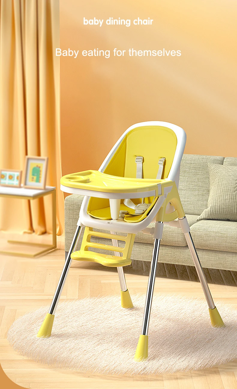 China factory high chair baby feeding portable feeding chair baby seat plastic 2 in 1 for kids and children eating dining