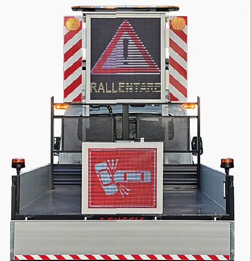 APP Controlled Programmable Vertical Raising LED Traffic Sign for ...