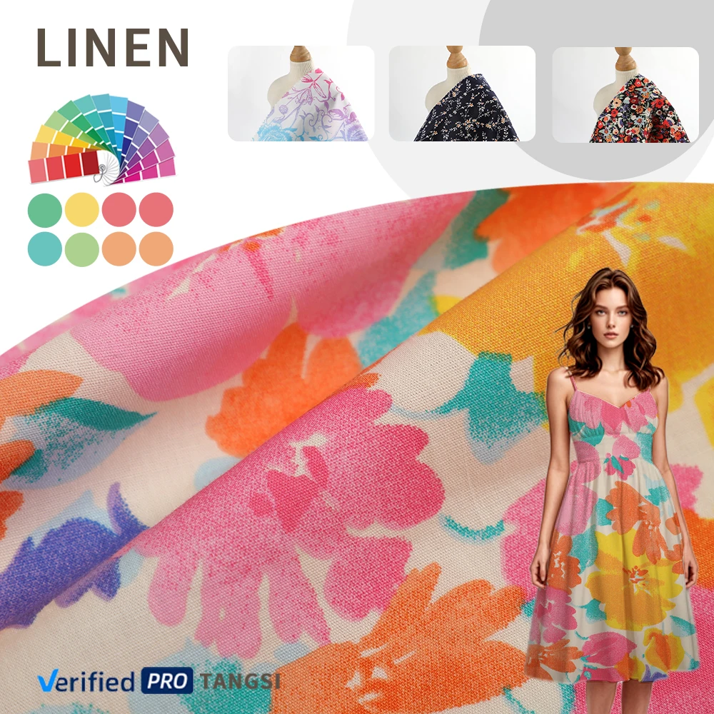 High Quality Organic Cotton Print Stretch Clothing Medium Weight Custom Girls Design Factory Wholesale-Plain Woven Shirt Dress