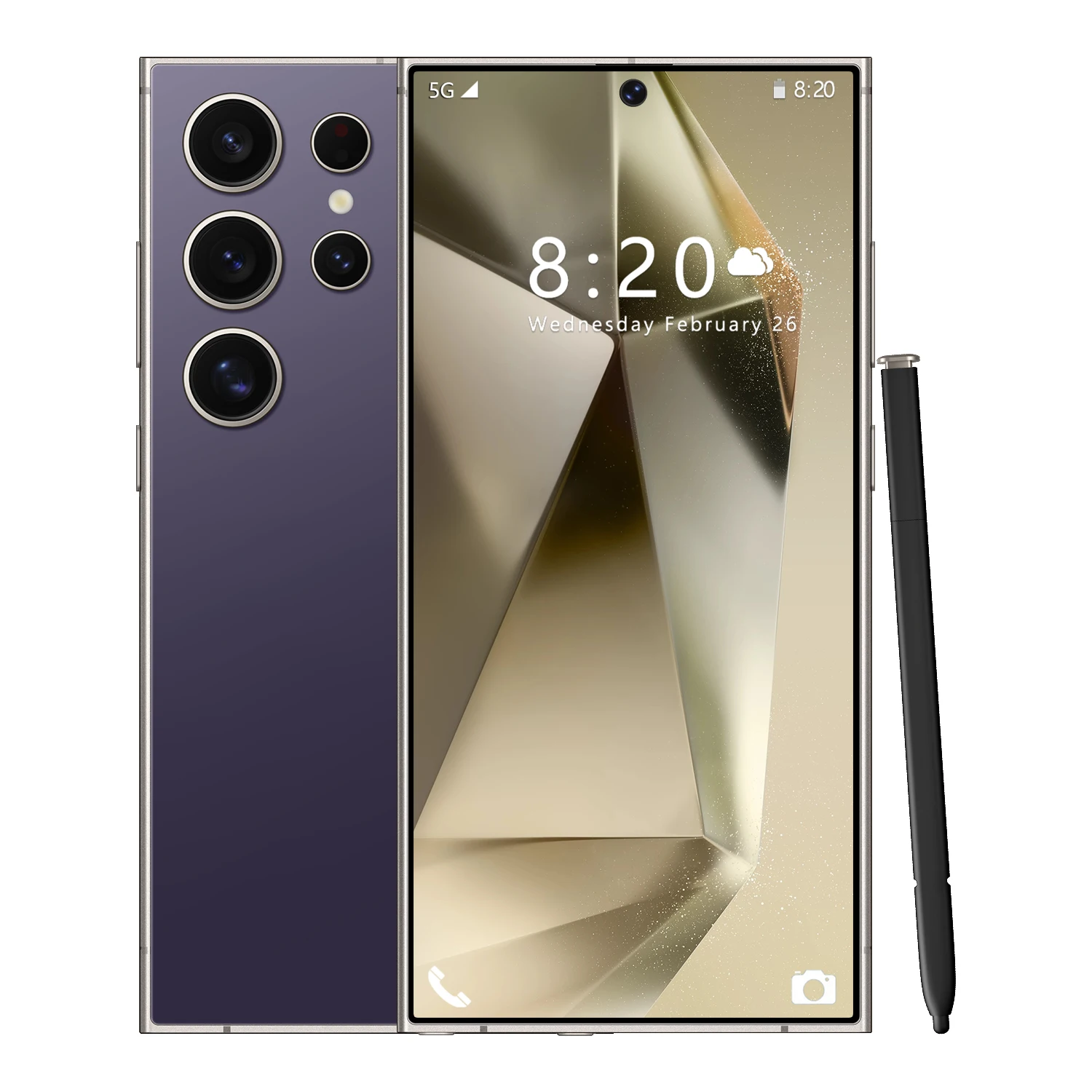 China Factory S24 Ultra 5G Smartphone, 512GB, Dual SIM, 108MP