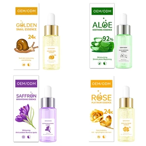 Korean Anti-Inflammatory Whitening Anti-Wrinkle Face Serum with Aloe Vera and Hyaluronic Acid for Face Anti-Aging Soothing